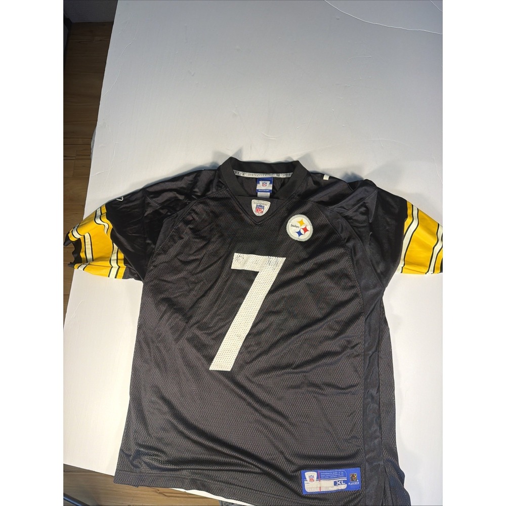 Ben Roethlisberger Reebok NFL Equipment Steelers on Field Jersey X-Large XL GUC